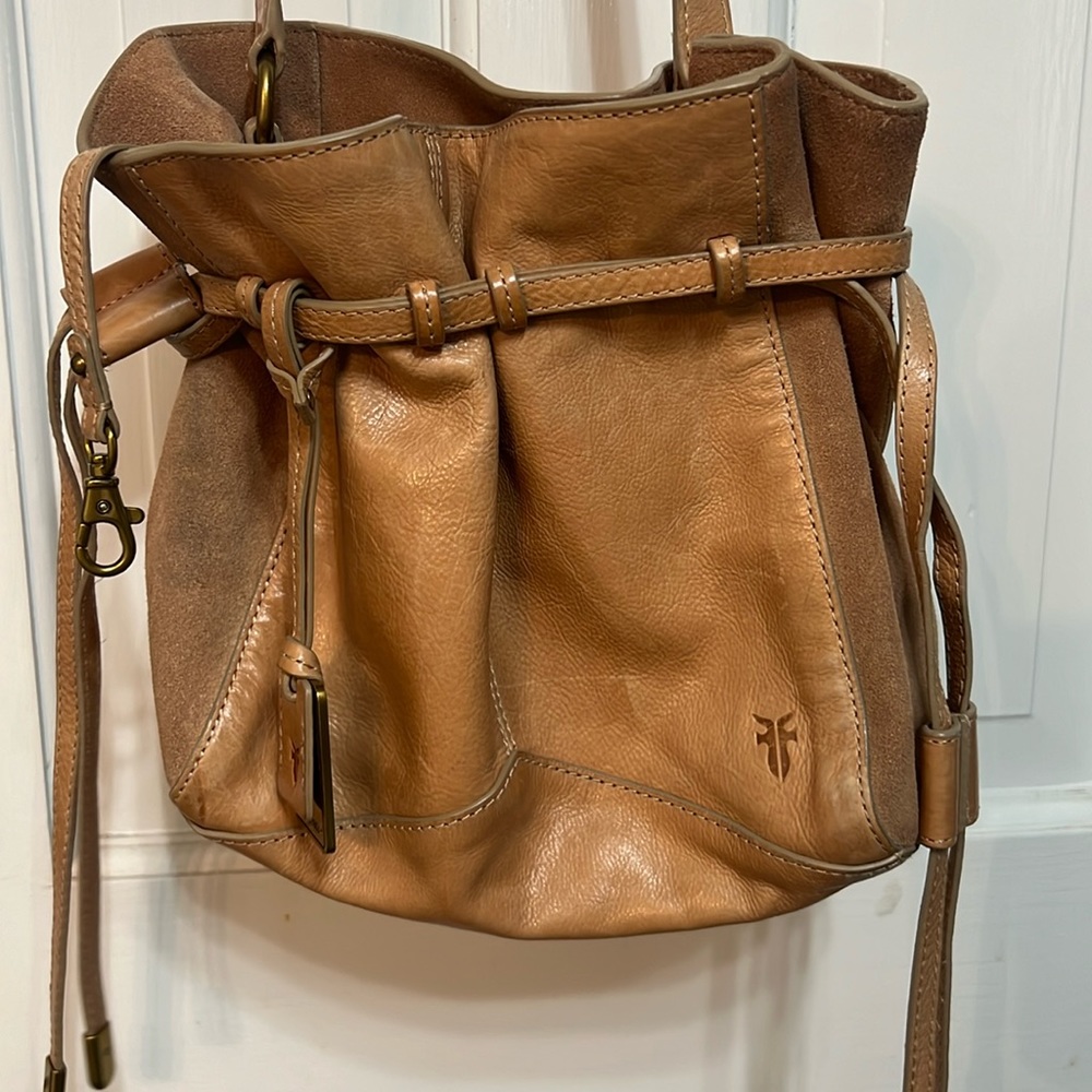Gently used Frye leather purse